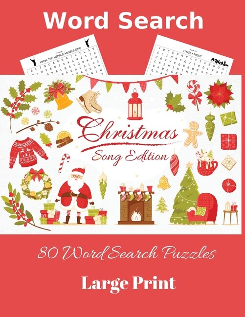 Couverture_Word Search Christmas Song Edition