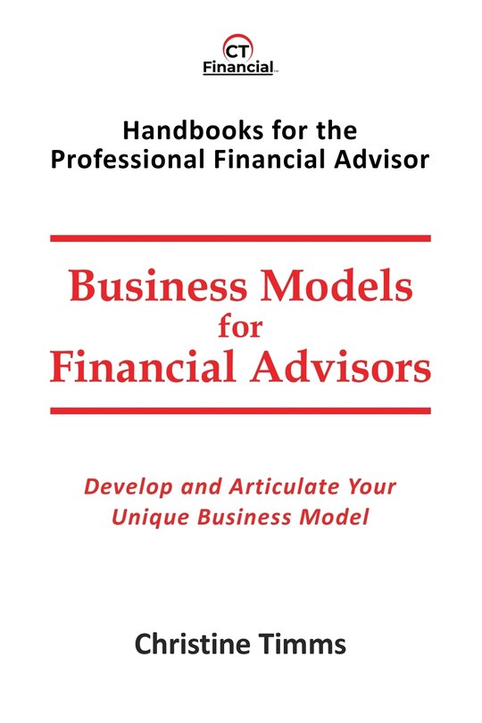 Front cover_Business Models For Financial Advisors