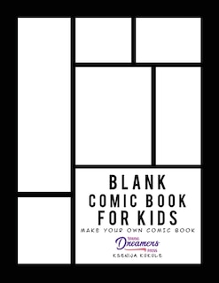 Front cover_Blank Comic Book For Kids