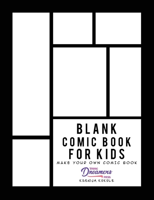 Front cover_Blank Comic Book For Kids