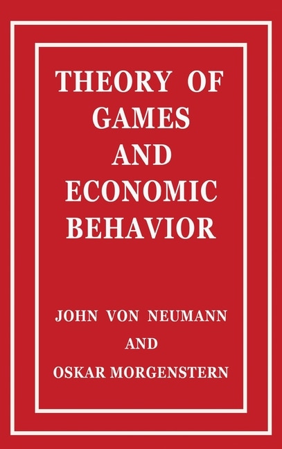 Couverture_Theory of Games and Economic Behavior