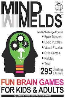 Couverture_295 Fun Brain Teasers, Logic/visual Puzzles, Trivia Questions, Quiz Games And Riddles
