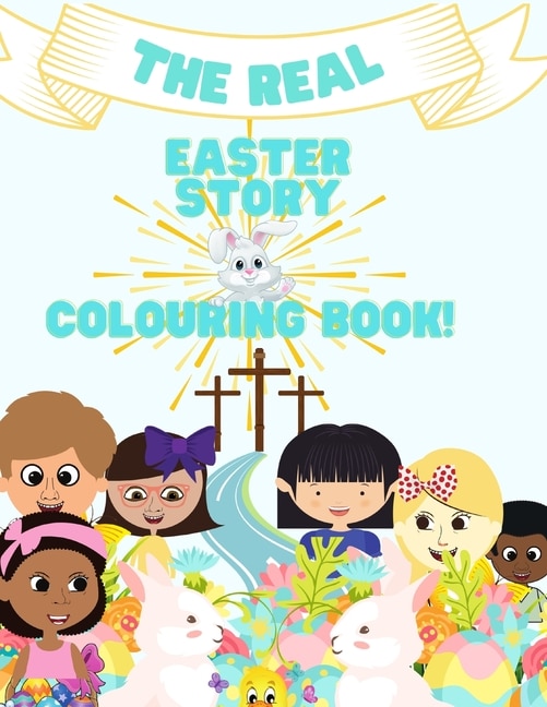 Couverture_The Real Easter Story & Colouring Book-A Story & Colouring Book.