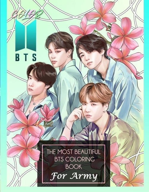Couverture_Color Bts! The Most Beautiful Bts Coloring Book For Army