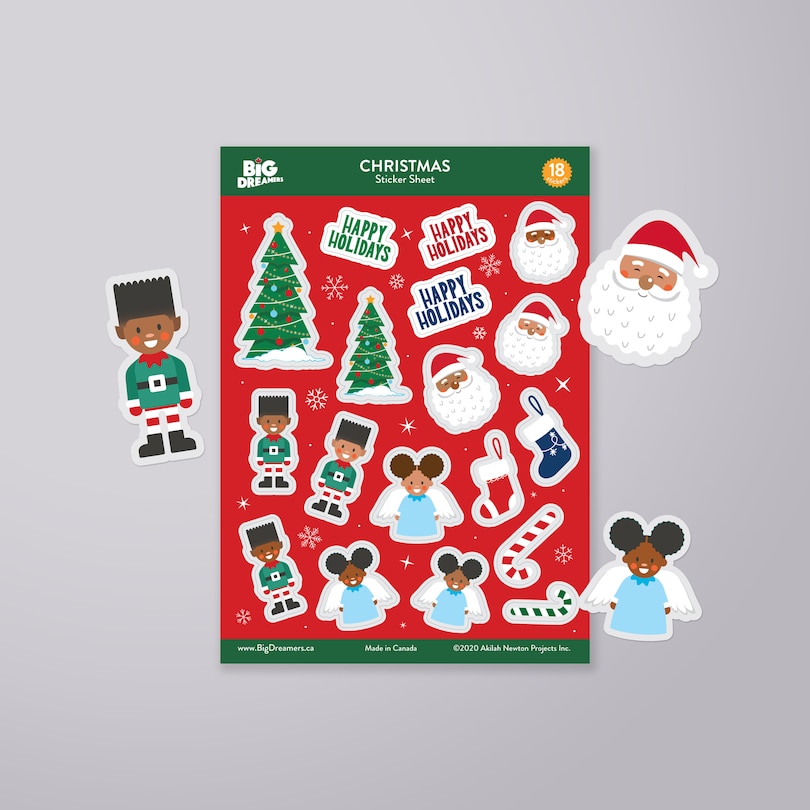 Couverture_Christmas Sticker Sheet