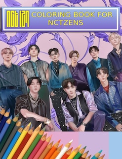 Front cover_NCT Coloring Book For NCTzens
