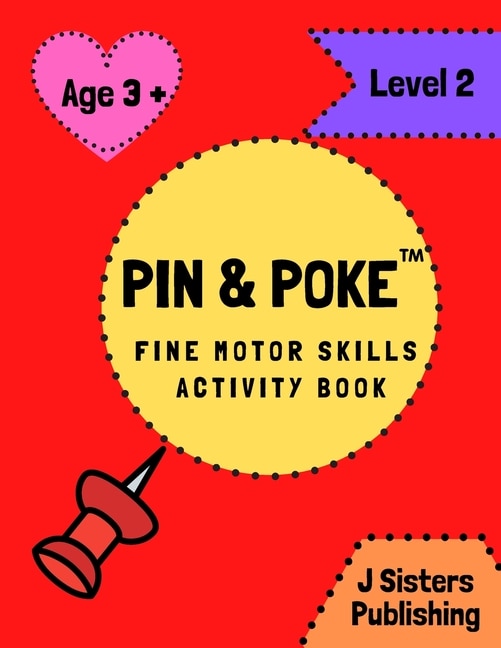 Couverture_Pin & Poke Fine Motor Skills Activity Book Level 2