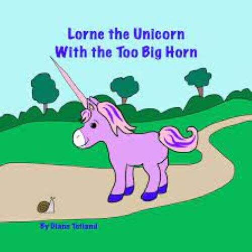 Lorne the Unicorn with the Too Big Horn