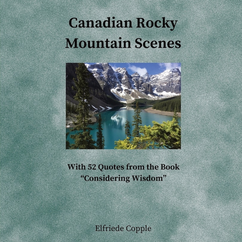Couverture_Canadian Rocky Mountain Scenes