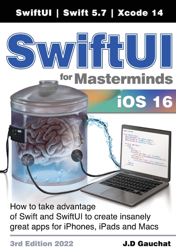 Front cover_SwiftUI for Masterminds 3rd Edition 2022
