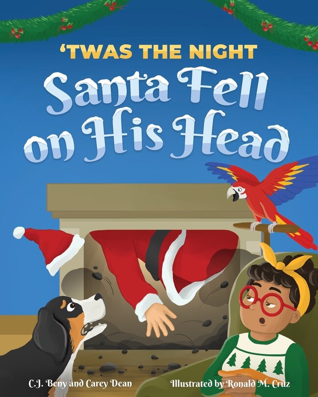 Front cover_'Twas the Night Santa Fell on His Head