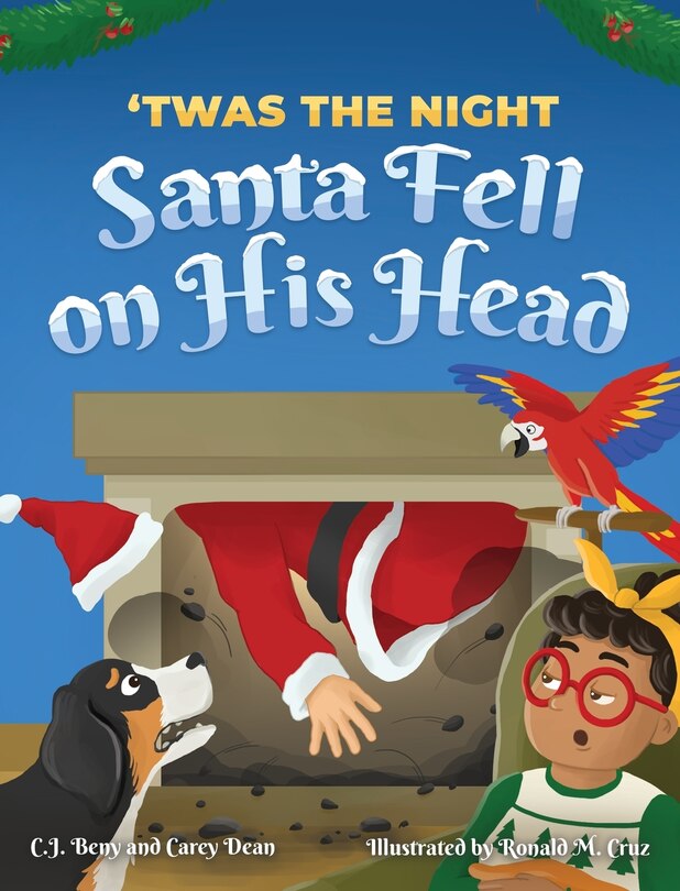 Couverture_'Twas the Night Santa Fell on His Head