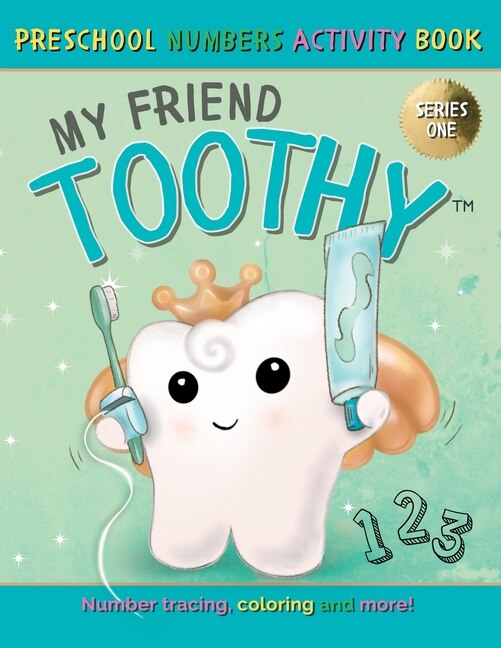 Couverture_My Friend Toothy - Preschool Numbers Activity Book