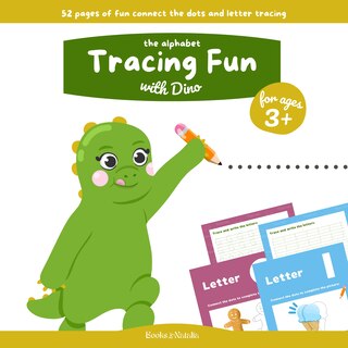 Front cover_The Alphabet Tracing Fun With Dino