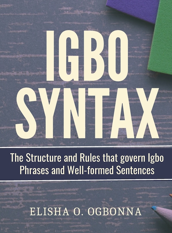 Front cover_Igbo Syntax