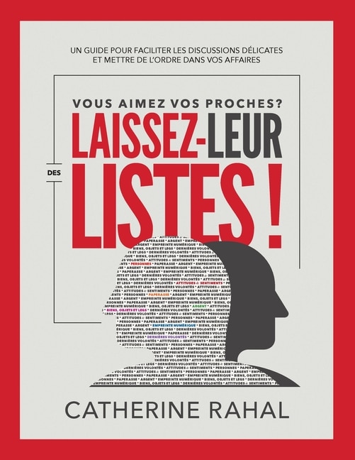 Couverture_Vous Aimez Vos Proches? Laissez-Leur Des Listes!