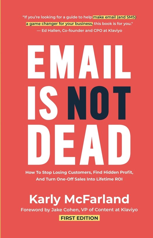Couverture_Email Is Not Dead