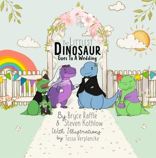 Front cover_The Littlest Dinosaur Goes To A Wedding