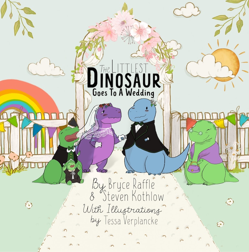 Front cover_The Littlest Dinosaur Goes To A Wedding