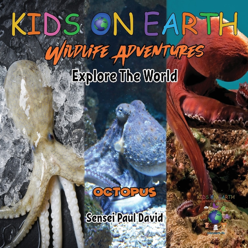 Couverture_KIDS ON EARTH Wildlife Adventures - Explore The World Octopus - Maldives