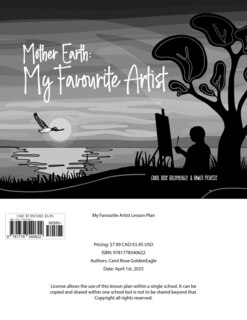Front cover_Mother Earth: My Favourite Artist Teacher Lesson Plan