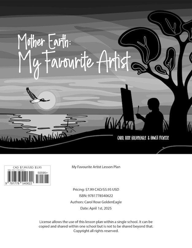 Front cover_Mother Earth: My Favourite Artist Teacher Lesson Plan