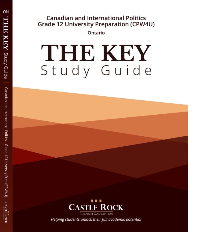 Front cover_Canadian & International Politics 12 University Prep (Ontario)