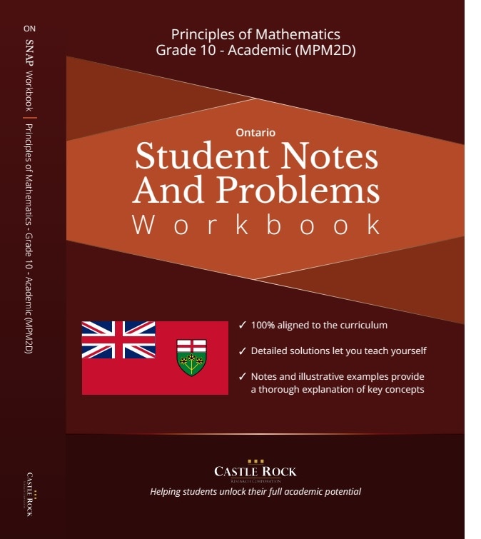 Front cover_Principles of Mathematics 10 Academic (Ontario)