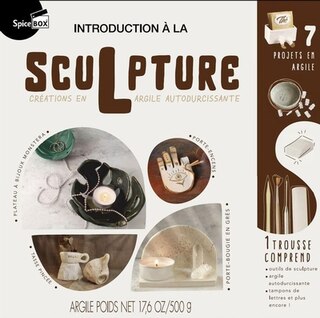 Front cover_Introduction à la sculpture - Créations en argile autodurcissante