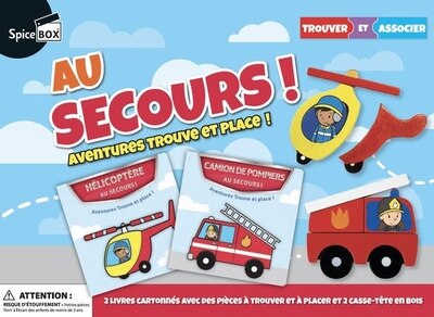 Couverture_Au secours ! : Aventures Trouve et place !