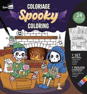 Front cover_Coloriage Spooky