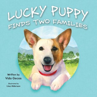 Front cover_Lucky Puppy Finds Two Families