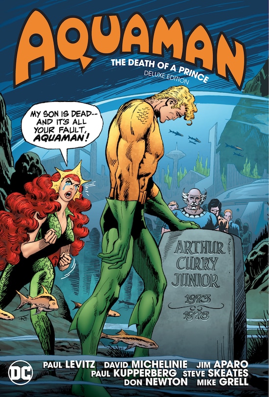 Front cover_Aquaman: The Death Of A Prince Deluxe Edition