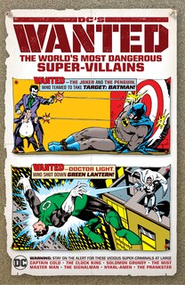 Front cover_Dc's Wanted: The World's Most Dangerous Supervillains