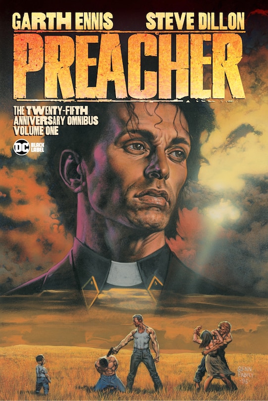 Front cover_Preacher: The 25th Anniversary Omnibus Vol. 1