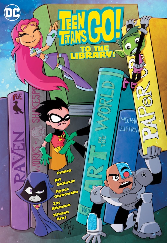 Front cover_Teen Titans Go! to the Library!