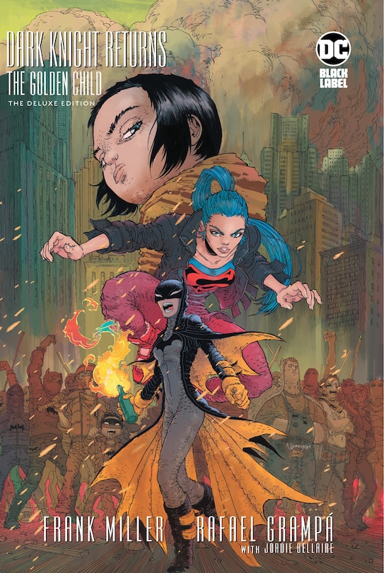 Front cover_The Dark Knight Returns: The Golden Child Deluxe Edition