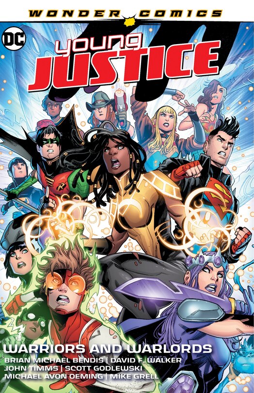Front cover_Young Justice Vol. 3: Warriors And Warlords