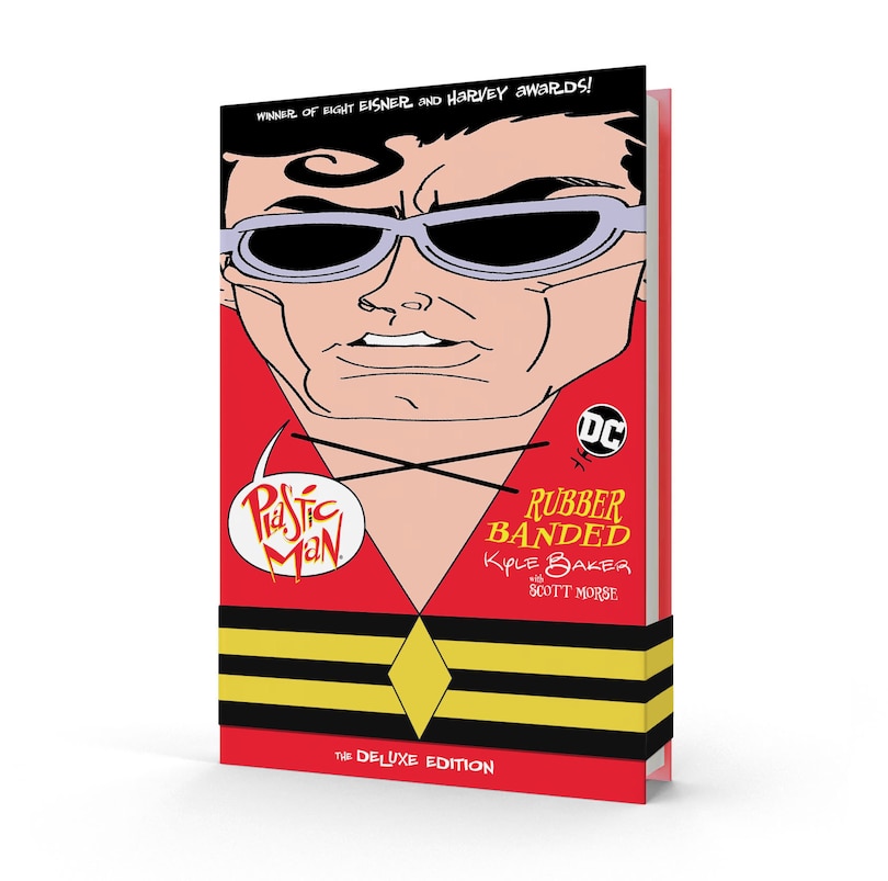 Front cover_Plastic Man: Rubber Banded - The Deluxe Edition