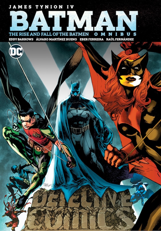 Front cover_Batman: The Rise And Fall Of The Batmen Omnibus