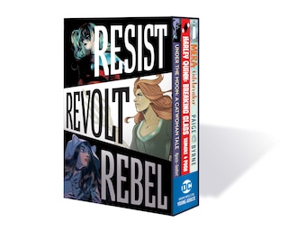 Front cover_DC Graphic Novels for Young Adults Box Set 1 - Resist. Revolt. Rebel.