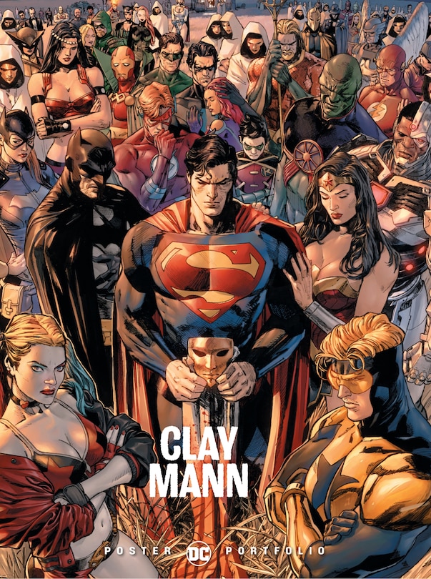 Couverture_Dc Poster Portfolio: Clay Mann