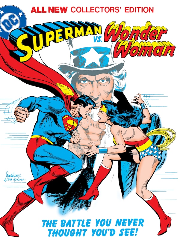 Couverture_Superman Vs. Wonder Woman (tabloid Edition)