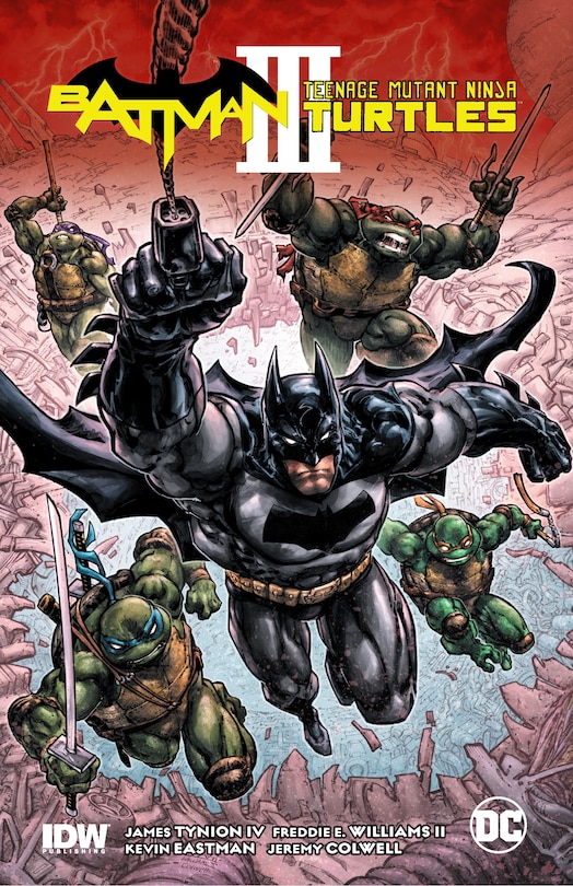 Front cover_Batman/teenage Mutant Ninja Turtles Iii