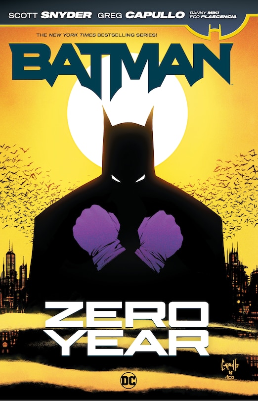 Front cover_Batman: Zero Year