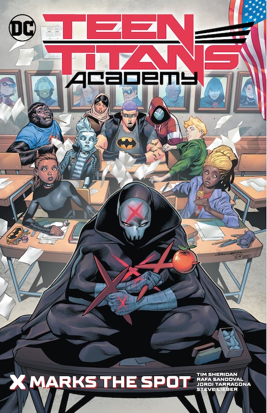 Front cover_Teen Titans Academy Vol. 1: X Marks The Spot