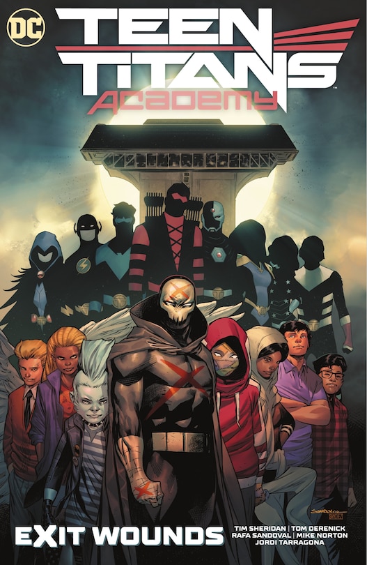 Front cover_Teen Titans Academy Vol. 2: Exit Wounds