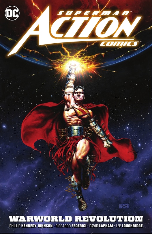 Front cover_Superman: Action Comics Vol. 3: Warworld Revolution