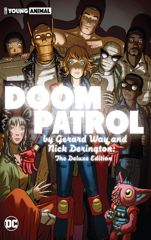 Front cover_Doom Patrol by Gerard Way and Nick Derington: The Deluxe Edition