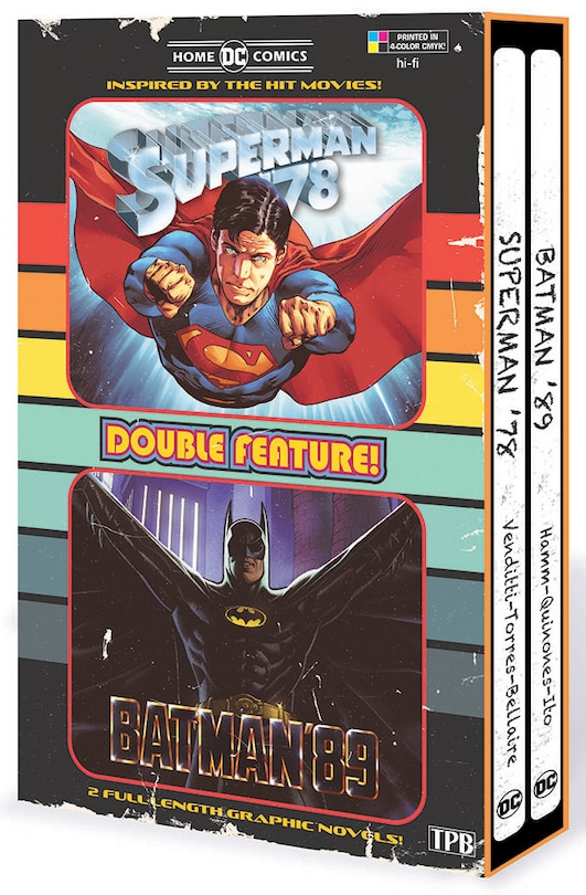 Front cover_Superman '78/Batman '89 Box Set